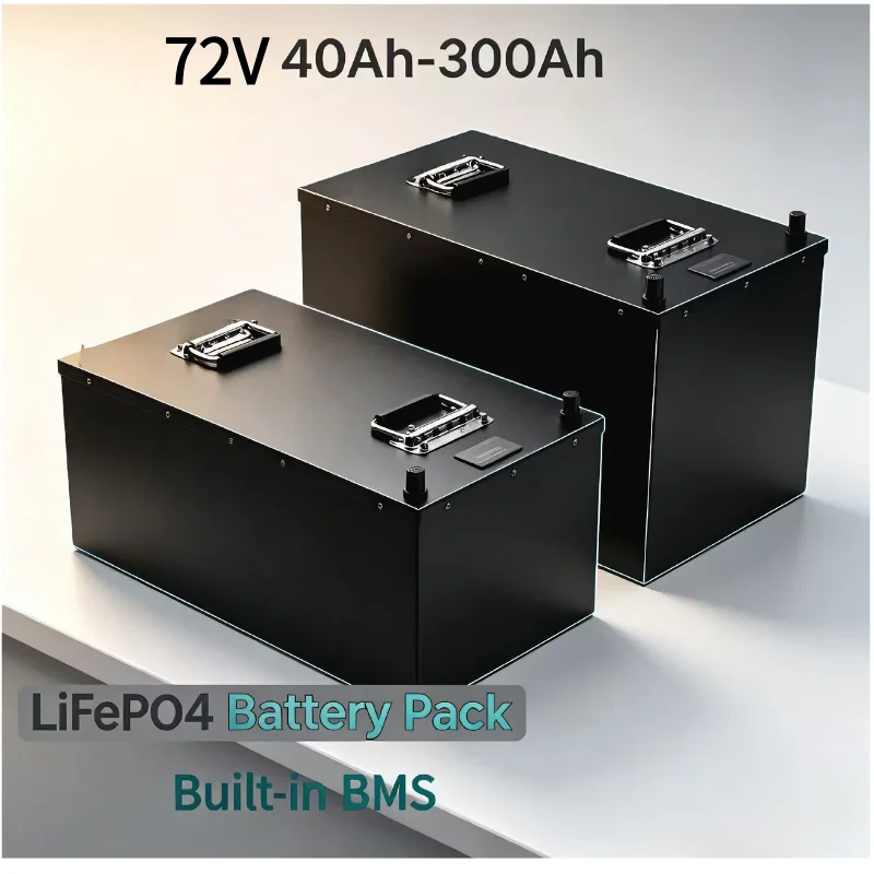 72V 40Ah Lifepo4 Battery Pack - Bateria de Fosfato de Ferro-Lítio 72V,