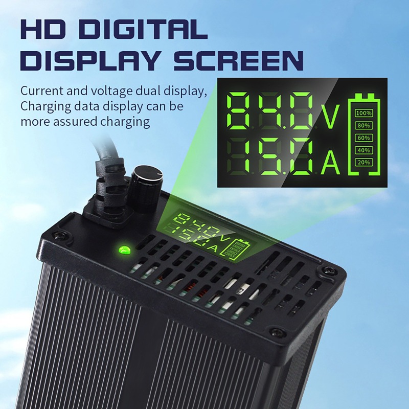 Carregador de Bateria de Lítio - 84V 20A Smart Charger avaliação e preço