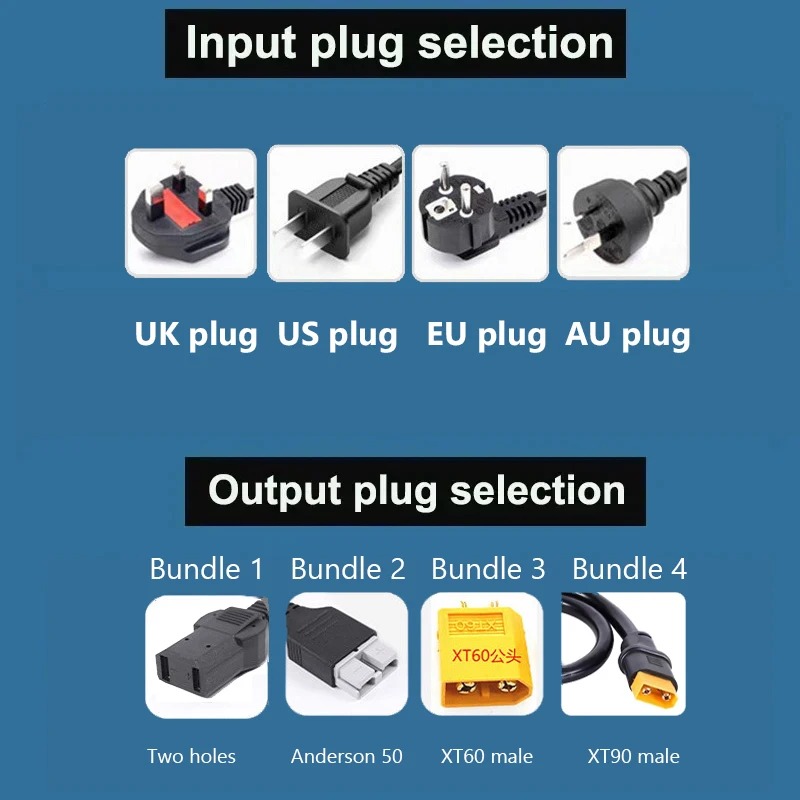 48v 60v 72v 30a inteligência c - 84V 20A Smart Charger avaliação e preço