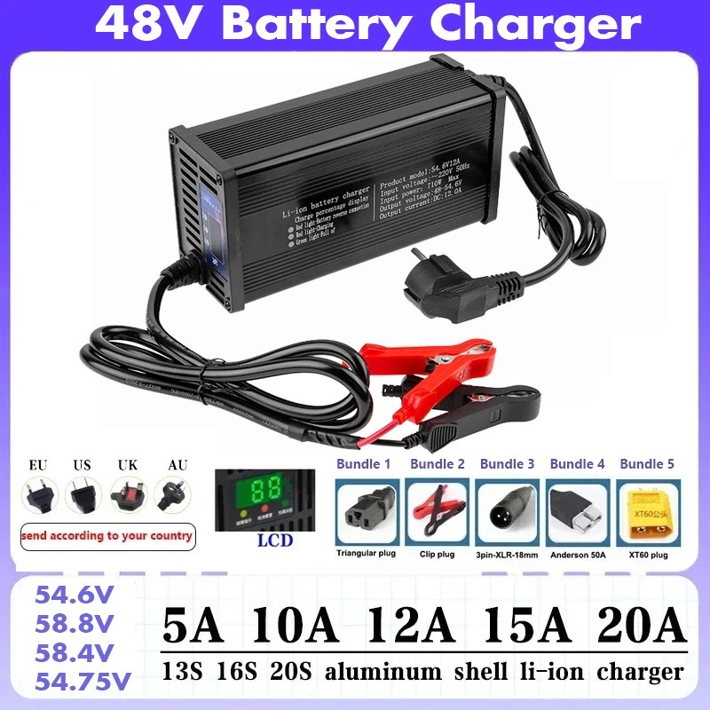 Carregador de bateria de lítio - 84V 20A Smart Charger avaliação e preço