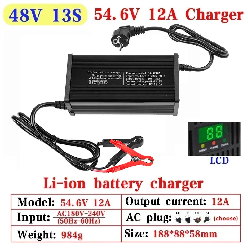 Carregador de bateria de lítio - 84V 20A Smart Charger avaliação e preço